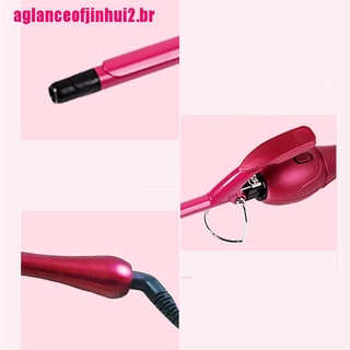 [a2br]rodillo Profesional de rizador de pelo de hierro giratorio de 9/13/16 mm plancha rizadora de rizado (2)