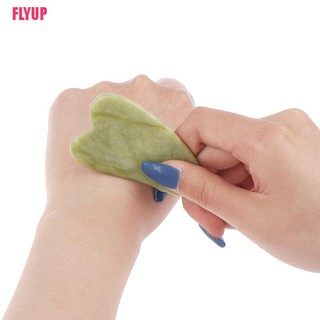 flyup rodillo y gua sha herramientas de jade natural rascador masajeador con piedras para cara (6)