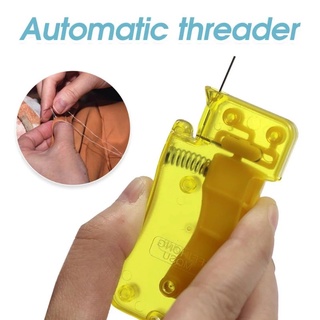 1pc Automatic Hand Sewing Needle Threader for Small Eye Needles