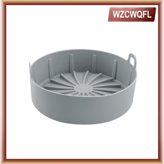 Wzcwqfl cesta De silicón Para Air Fryer Seguro sin más arrugas/accesorio De repuesto Para Papel Airfryer (6)