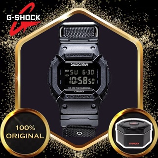 💥PROMOCIÓN💥Original g shock reloj para hombre, reloj de pulsera deportivo, 200m, resistente al agua, de cuarzo, Relojes de Hombre, DW-5600subcrew-1PR