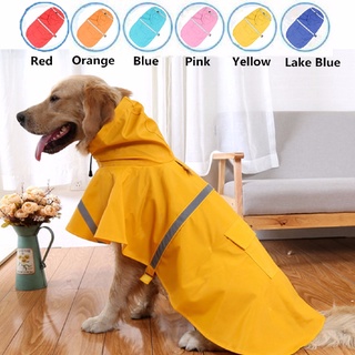 en venta pet impermeable transparente impermeable al aire libre chaqueta perro cachorro ropa impermeable