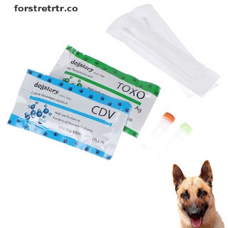 para mascotas gato perro cdv/toxo parvovirus detección de papel tarjeta de prueba.