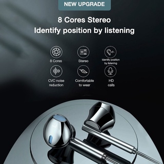 Audífonos in-ear con cable 8 colores micrófono Stereo