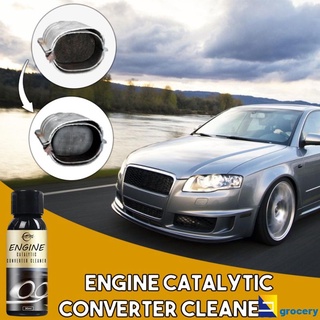 Engine Catalytic Converter Cleaner Engine Cleaning Agent Car Engine Carbon Removal Anti-Wear Clean groceryy