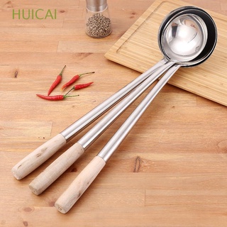 Huicai cuchara De acero inoxidable con mango largo/utensilios De cocina