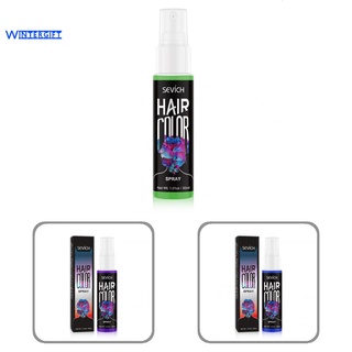 Wintergift efecto Natural Color de cabello Spray peinado seco purpurina desechable Spray herramienta de larga duración para mujer