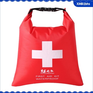 1.2l impermeables kit de primeros auxilios saco de emergencia bolso seco para viajar camping rojo