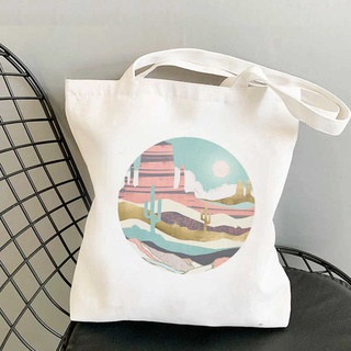 the Great Wave Vaporwave shopping bag cotton shopper eco tote bolso bolsa bag reciclaje sac cabas bolsa compra sac tissu