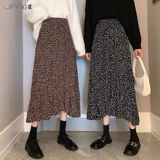 Falda coreana/falda plisket flor coreana/falda de mujer