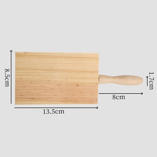 fideos de madera mesa de mantequilla y paletas fácilmente hacer auténtico casero pasta mantequilla pasta tabla de pasta gnocchi rodillo (1)