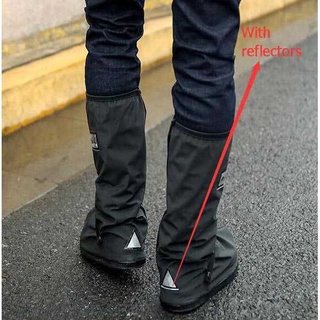 Fundas de zapatos de lluvia impermeables para zapatos de lluvia/cubiertas reflectantes para botas de lluvia (2)