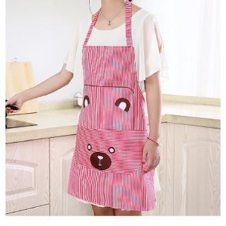 Lindo delantal de cocina/cocina/impresión delantal de cintura/oso/coreano (4)