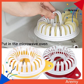 AREM Microwave Oven Potato Fruit Crisp Chip Maker Slicer Baking Tray Kitchen Tool