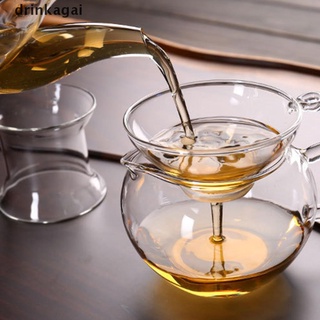 [drinka] 1x colador de té de vidrio con asa para infusor de té de hoja suelta filtro de té colador 471co (1)