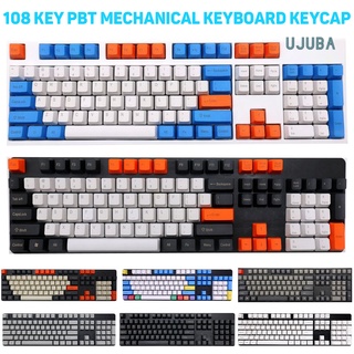 108 pzs/juego de teclas pbt de color para teclado mecánico cherry mx