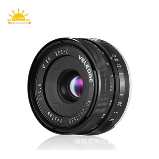 Lente de cámara Veledge 32mm F/1.6 Foco Manual Prime Lens de Alta apertura afilado Para Sony A6000 A6300 A6500 Nex-5 6 7 C