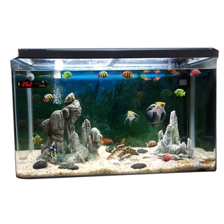 1pc simulación tanque de peces hermoso acuario decoración de plástico de alta calidad pequeño 4 cm falso peces al azar estilo de color accesorios (6)