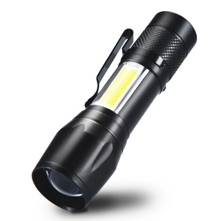 zw xpe q5 cob led portátil mini usb recargable zoomable linterna antorcha lámpara (1)