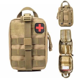 M1ilitary Molle botiquín de primeros auxilios bolsa médica del ejército de emergencia Camping supervivencia Molle EDC bolsa herramienta al aire libre camuflaje bolsa