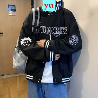 Chaqueta de uniforme de béisbol para hombre casual salvaje 2021 otoño nueva tendencia suelta chaqueta deportiva coreana para hombre