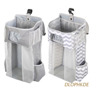 dlophkde - bolsas de almacenamiento para colgar pañales, organizador para cambiar la cuna o la pared, regalos para ducha de bebé
