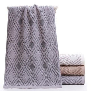 bluelans toalla de mano amigable con la piel anti-descoloración de algodón engrosado toalla de baño suministros para el hogar (9)