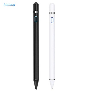 Hin lápiz capacitivo pantalla táctil lápiz lápiz lápiz lápiz de pintura Micro USB carga portátil para iPhone iPad iOS teléfono Android Windows sistema Tablet