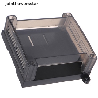jsco plástico plc industrial caja de control panel plc enclousure caso diy pcb shell star