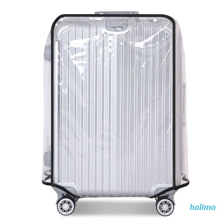 holimo - funda de equipaje de pvc transparente para equipaje de transporte