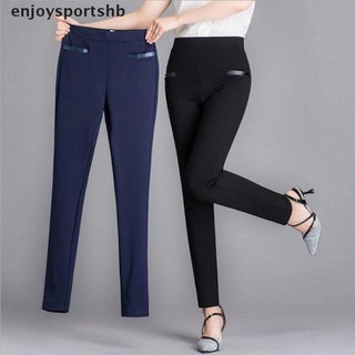 [enjoysportshb] pantalones casuales de mujer más el tamaño de lápiz pantalones largos pantalones de moda elásticos pantalones [caliente]