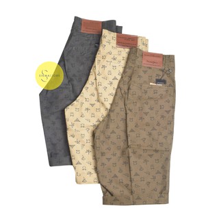 Pantalones cortos de los hombres de impresión de sarga de algodón Material Premium tamaño 28-33, niño pantalones cortos de algodón