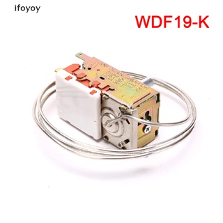 ifoyoy 1pc refrigerador piezas wdf19-k refrigerador termostato 250v hogar metal temp co