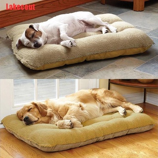 Lakecout - manta suave para cama para perro, gato, hogar, lavable, cojín caliente