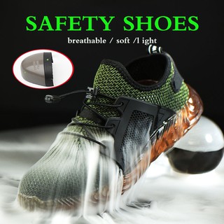hombres mujeres de acero del dedo del pie botas de seguridad de aire zapatos a prueba de pinchazos de trabajo zapatillas de deporte (1)