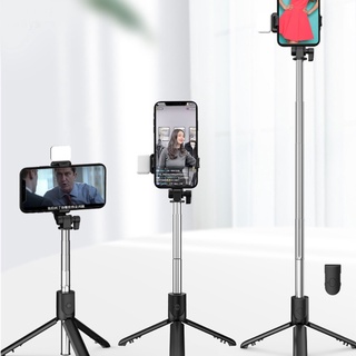 GD Selfie Stick with Fill Light Handheld Selfiestick Wireless Control 100cm Tripod