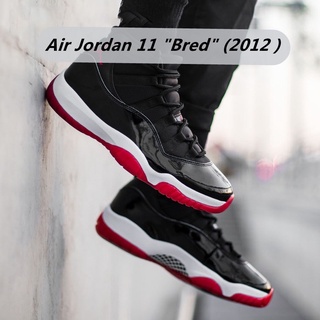 Zapatillas De Deporte Nike Air Jordan 11 " Bred " (2012) Zapatos De Baloncesto Alta Parte Superior Para Hombres Mujeres