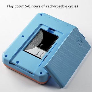Consola de juegos portátil g5 Retro, 500 juegos incorporados, videojuegos portátiles portátiles para niños y adultos, soporte de TV (azul) (6)