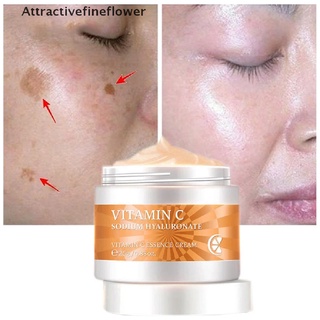 [aff] crema facial blanqueadora con vitamina c para eliminar manchas oscuras reparación de pecas antienvejecimiento/atractivefineflower