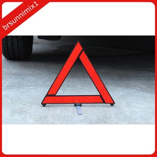 Brsunnimix1 señal reflectante De seguridad/ emergencia/triángulo Para automóvil/Carro/Carro