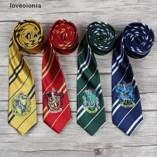 [loveoionia] harry potter corbata college insignia corbata moda estudiante pajarita collar gdrn