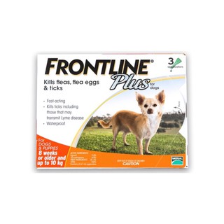 Frontline Plus para perros y cachorros de hasta 10 kg