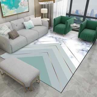 Alfombras nórdicas geométricas de lujo para sala de estar dormitorio alfombras modernas sencillas decoración del hogar alfombras de lujo alfombras de piso al por mayor