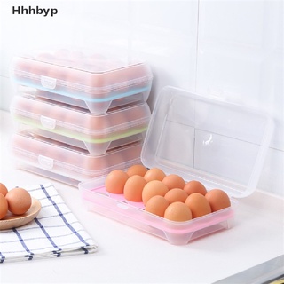 Hyp> Egg Storage Box Clear Food Storage Container Refrigerator Case Food Plastic Box well