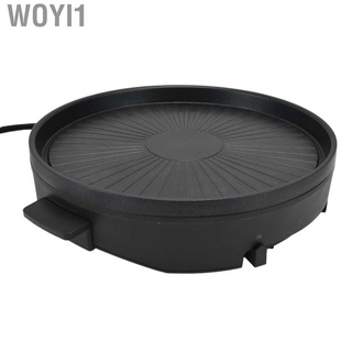 woyi1 grill eléctrico sin humo antiadherente de alta temperatura de resistencia a la rejilla multifunción barbacoa au 220v (1)