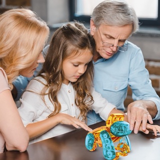 diy solar gorila asamblea inteligente robot niño educación experimento juguetes