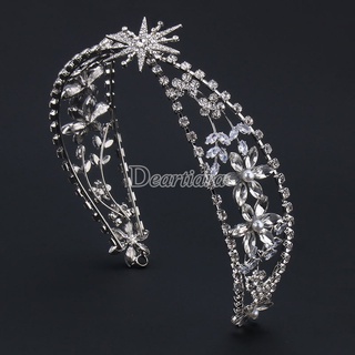 Diadema de diamantes de imitación de circonio, diseño Retro, diadema, corona