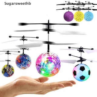 Shb> Colorful Mini Drone Shinning LED RC drone Flying Ball Helicopter Induction dron well
