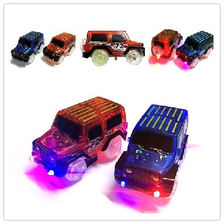 SF LED luz hasta coche juguetes niños niños Fancy electrónica pistas coche juguete mejor regalo