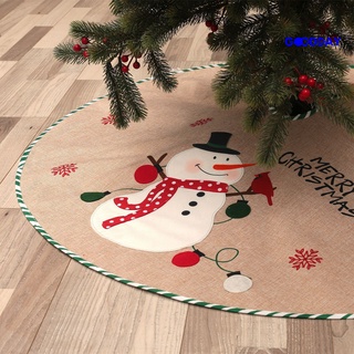 Bonitoday collar De navidad exquisito tela Rústico santa Noel muñeco De nieve muñecos falda De árbol De navidad Para fiesta